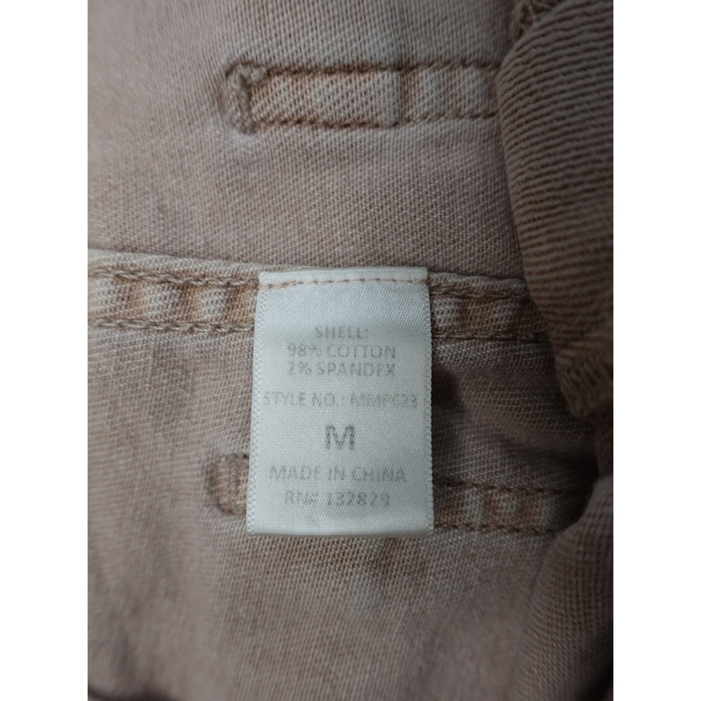 Robertson + Rodeo Wide Leg Jeans Womens Medium Tan Raw Hem High Rise - Picture 11 of 14